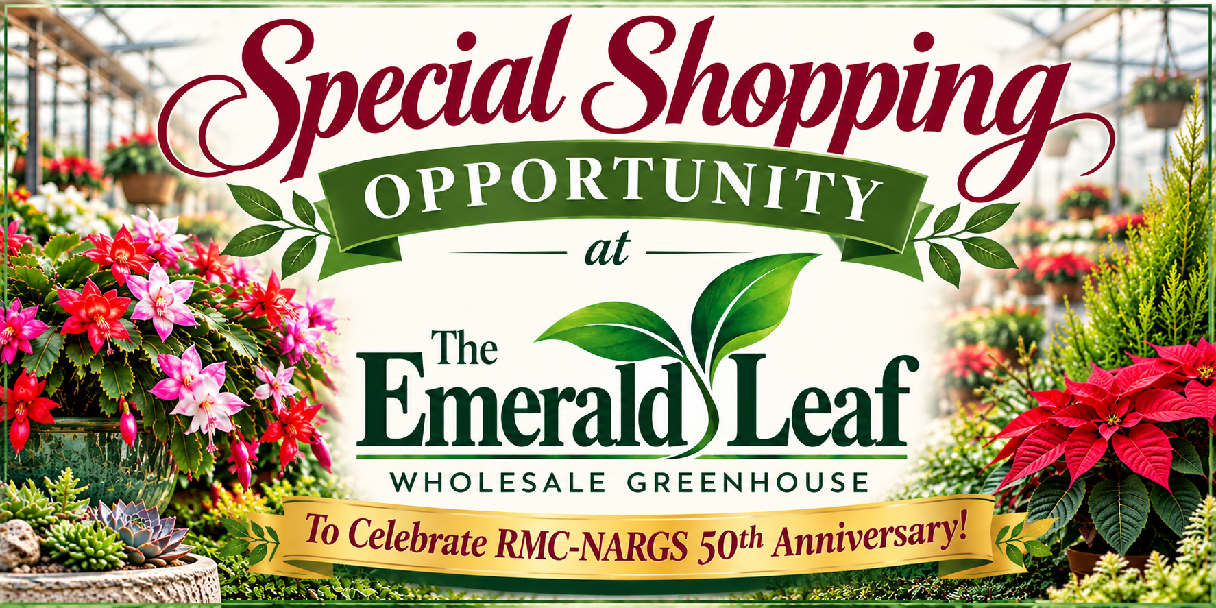 Emerald Leaf Wholesale - Special Shopping After the RMC 50th Anniversary Banquet